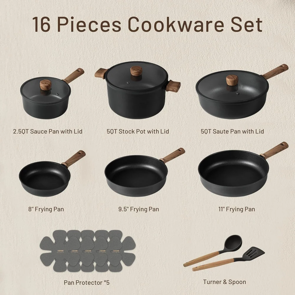 CAROTE 16 PCS
