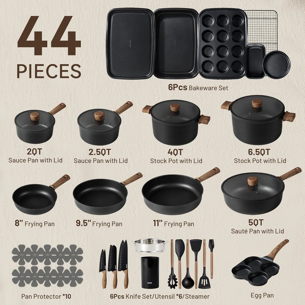 CAROTE 44pcs