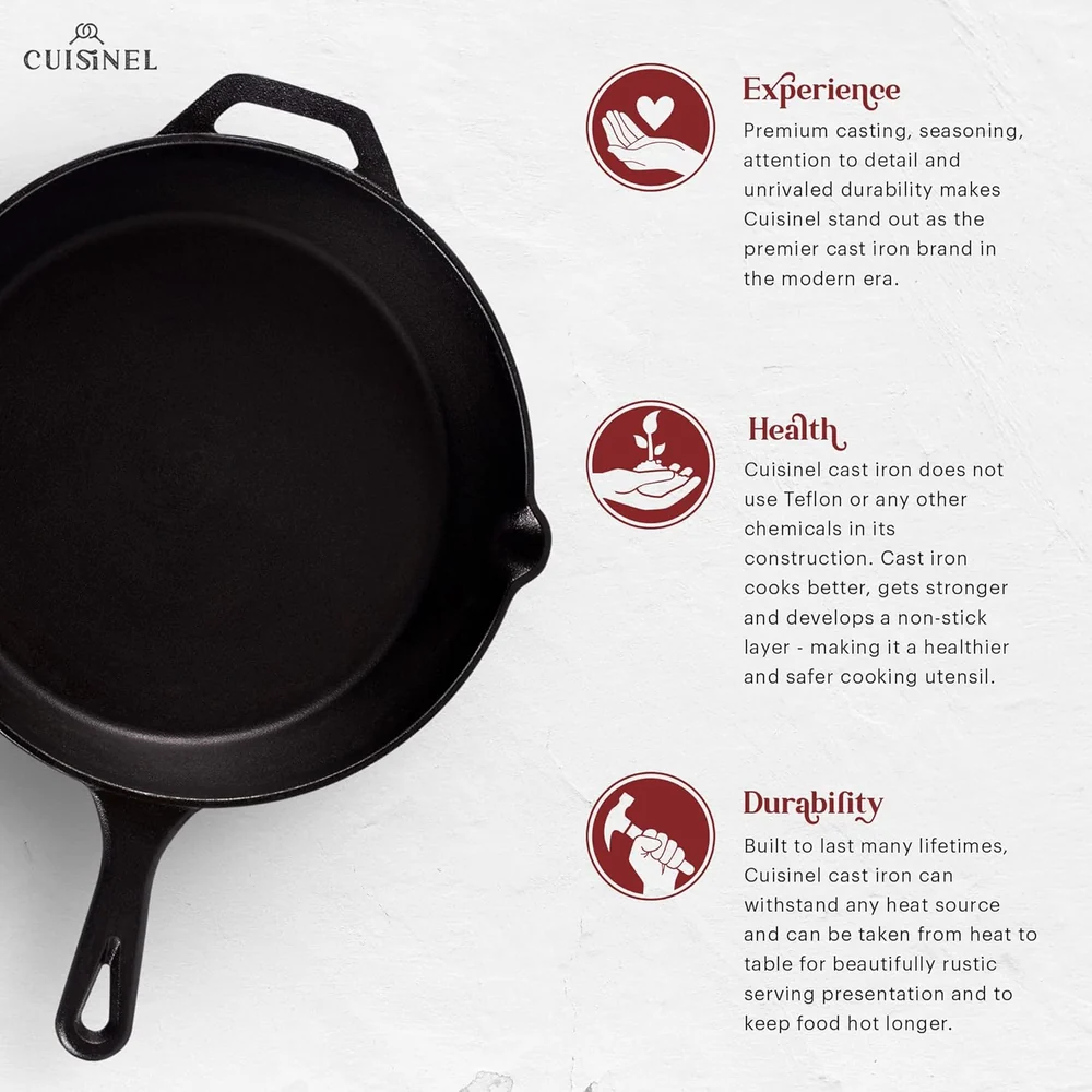 Cuisinel Cast Iron Skillet