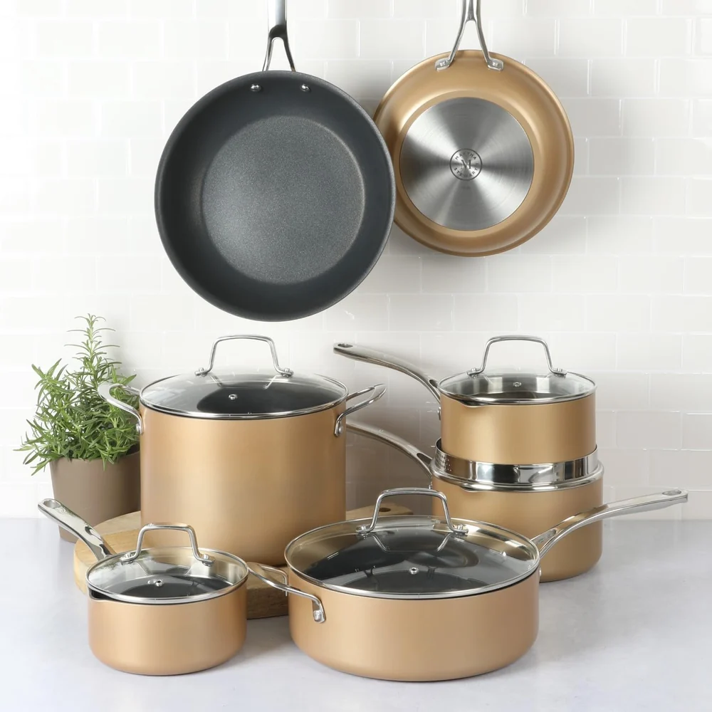 Martha Stewart 12 Piece Heavy Gauge Aluminum Hard