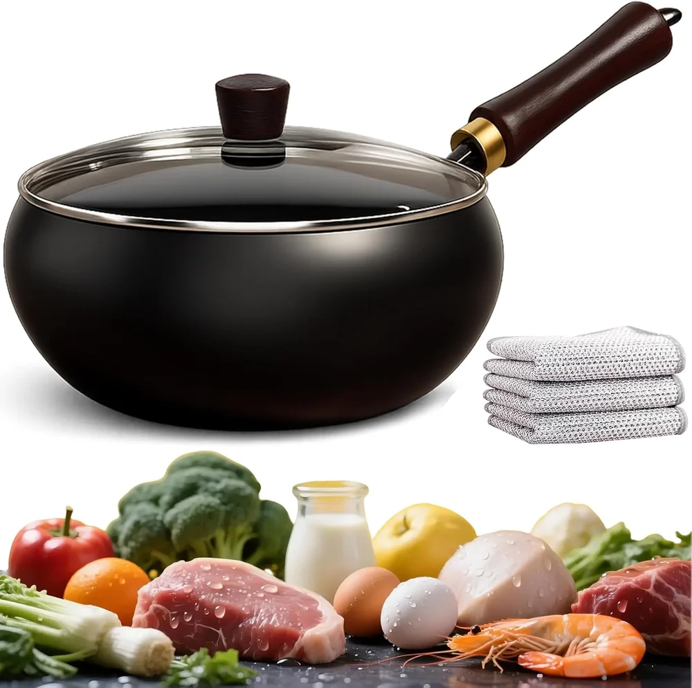 UMETRE Carbon Steel Wok Pan