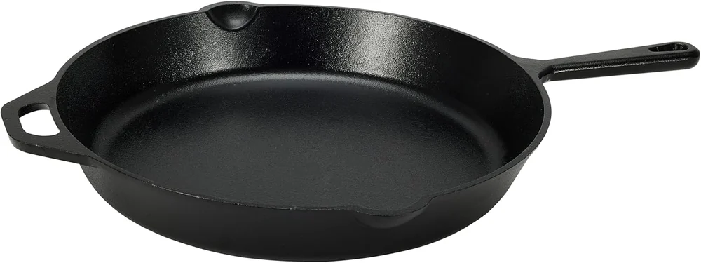 Backcountry Iron 12 Inch Round Large Pre-Seasoned Cast