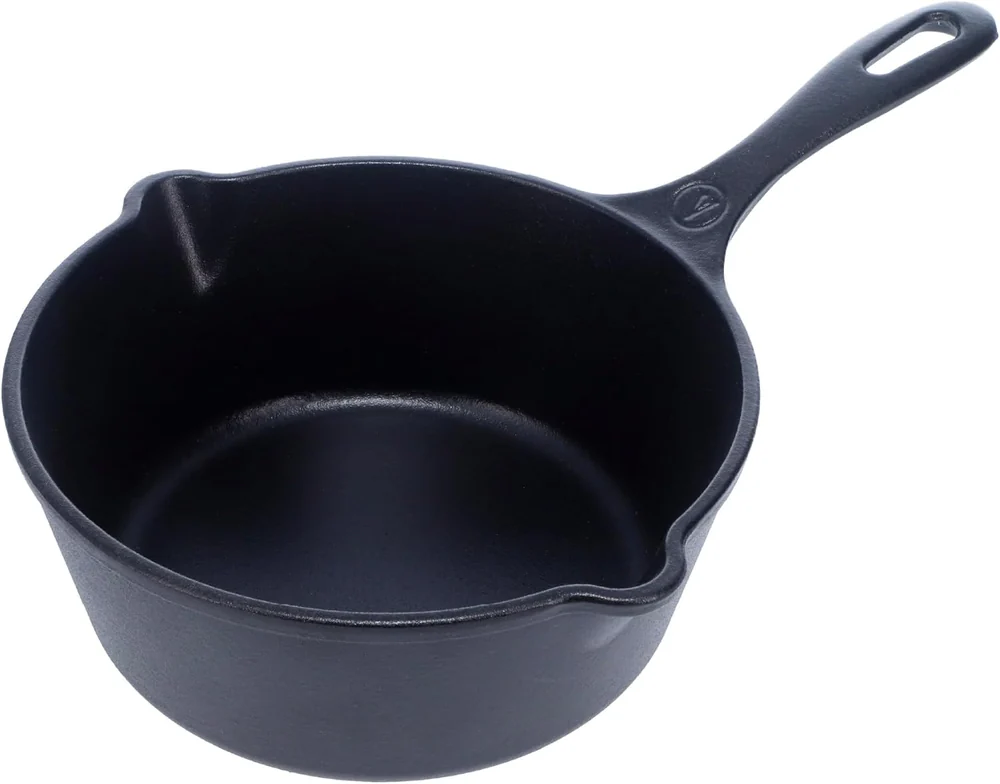 IPROUDER Cast Iron Sauce Pan and Basting