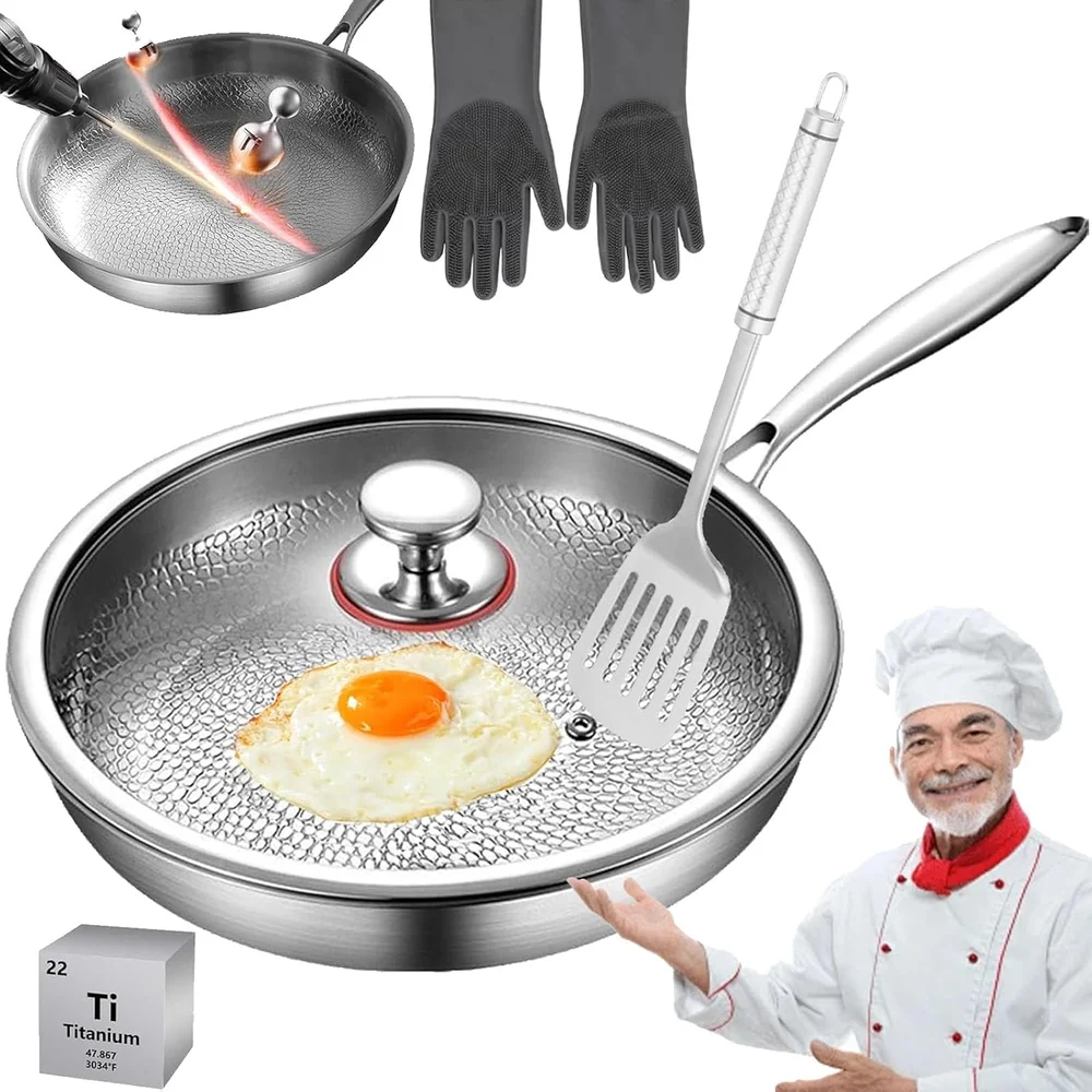 VEDNHOL Titanium Pans set