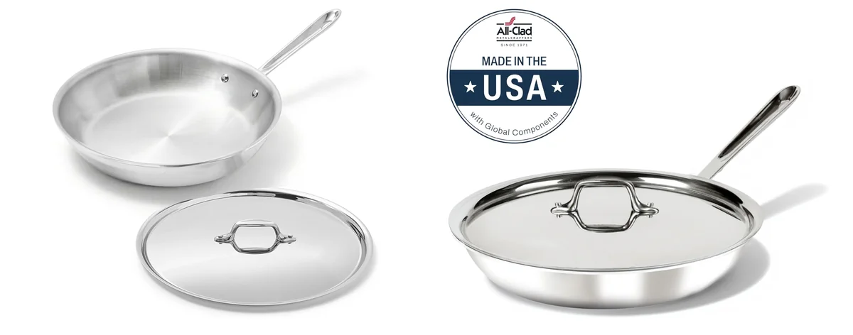 All-Clad D3® Stainless Steel 10 inch Frying images