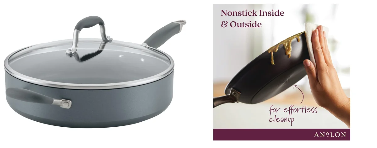 Anolon Advanced Home Hard Anodized Nonstick Sauté images