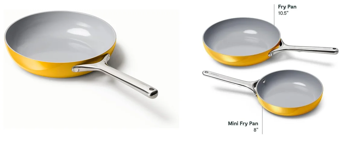 Caraway Nonstick Ceramic Frying Pan (2.7 qt images