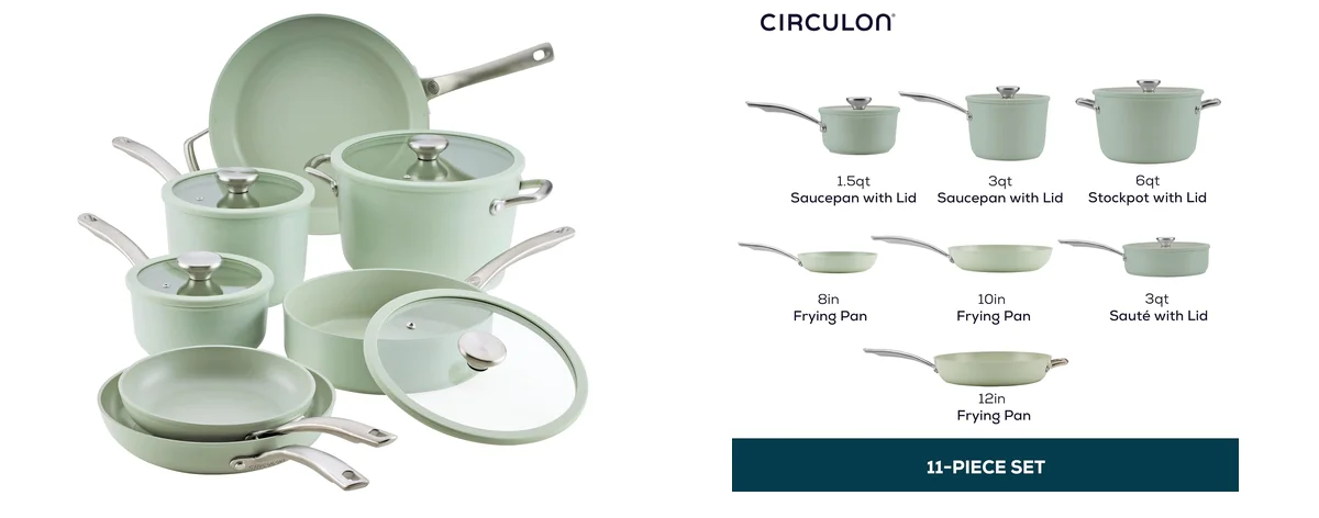 Circulon Cookware Set (11-Piece) images