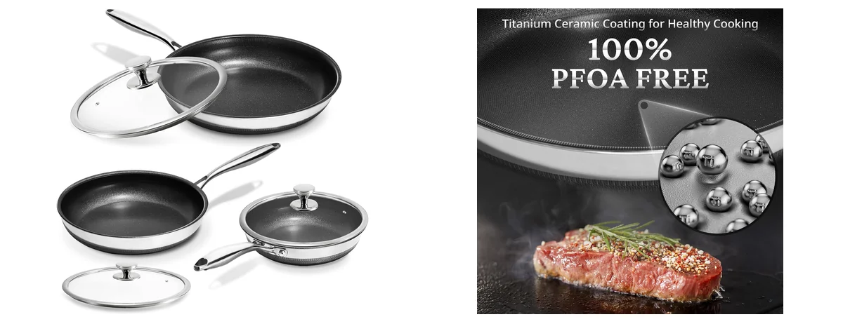 KOKHUB Nonstick Frying Pans images