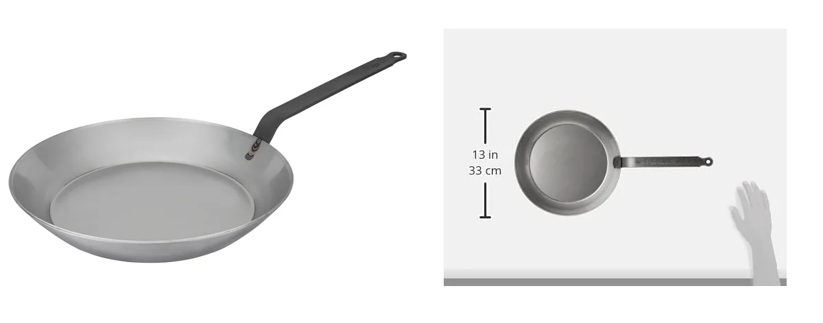 Matfer Bourgeat Black Carbon Steel Frying Pan images