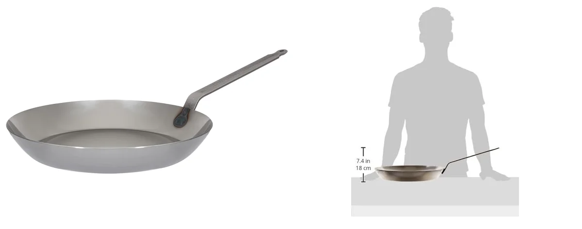 Matfer Bourgeat Black Carbon Steel Frying Pan images