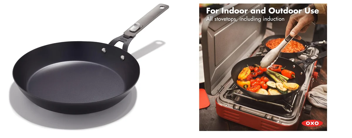 OXO Outdoor Pre-Seasoned Carbon Steel 12