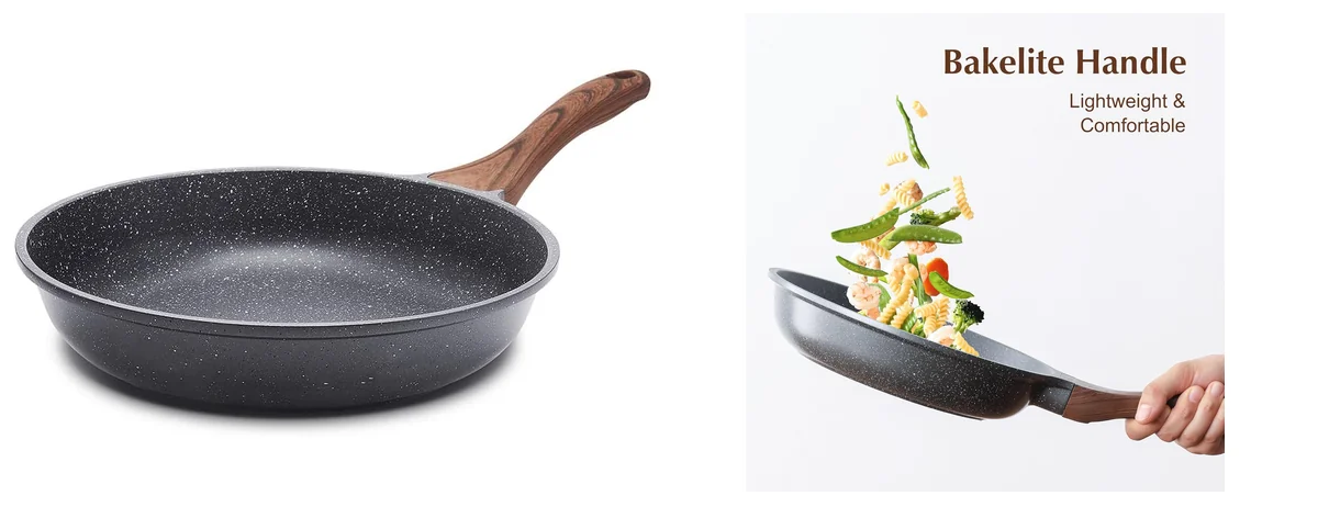 SENSARTE 12.5 Inch Nonstick Frying Pan Skillet images