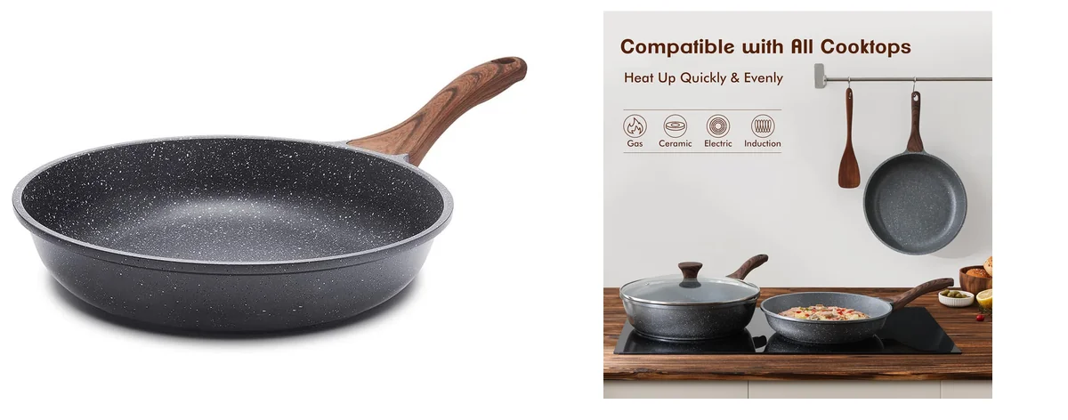 SENSARTE Nonstick Frying Pan Skillet images