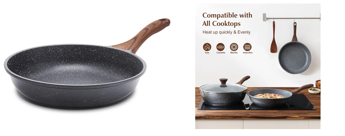 SENSARTE Nonstick Frying Pan Skillet images