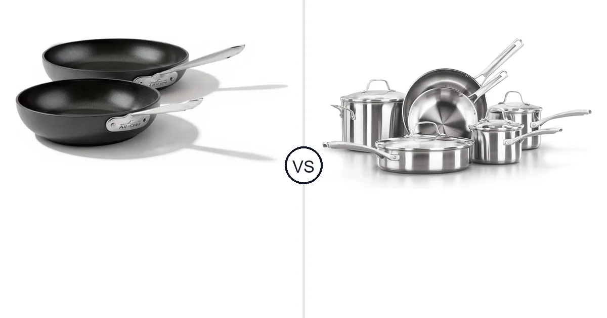 All-Clad 2 Piece Set vs Calphalon 10-Piece: Best Ovenware
