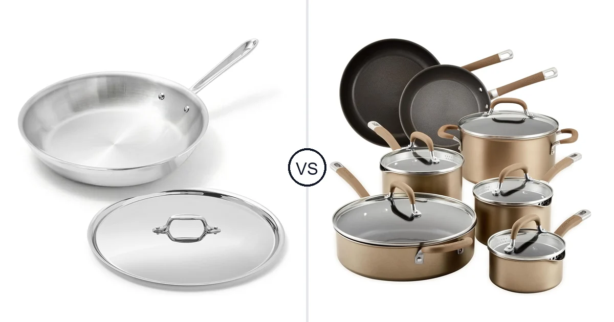 All-Clad D3® Stainless Steel vs Circulon 12-Piece: Best Oven Cookware