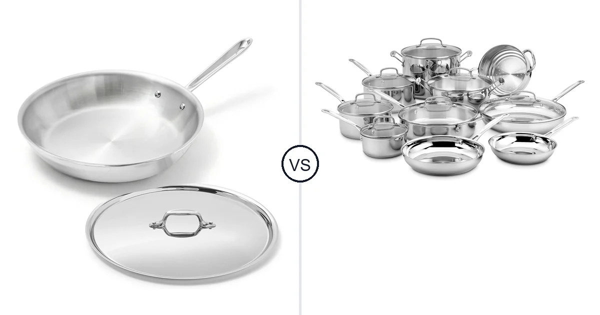 All-Clad D3® Stainless Steel vs Cuisinart 17 Piece: Oven Comparison