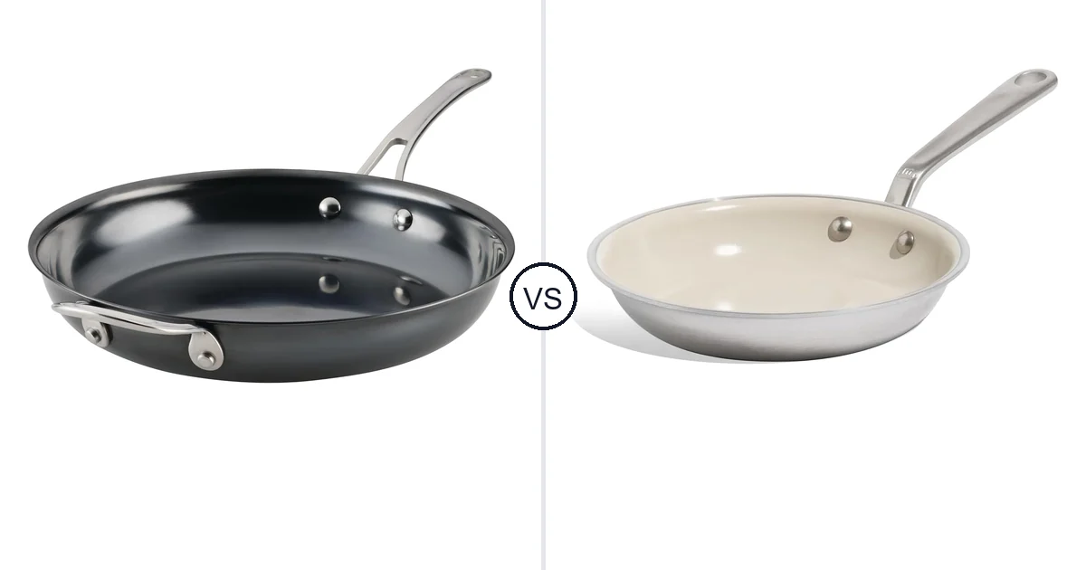 Comparison of Anolon 12 Inch and Made In Cookware - 8" Ceramic Non Stick