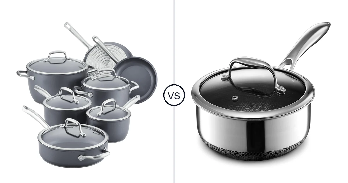 Anolon Accolade vs HexClad Hybrid: Best Oven Pots?