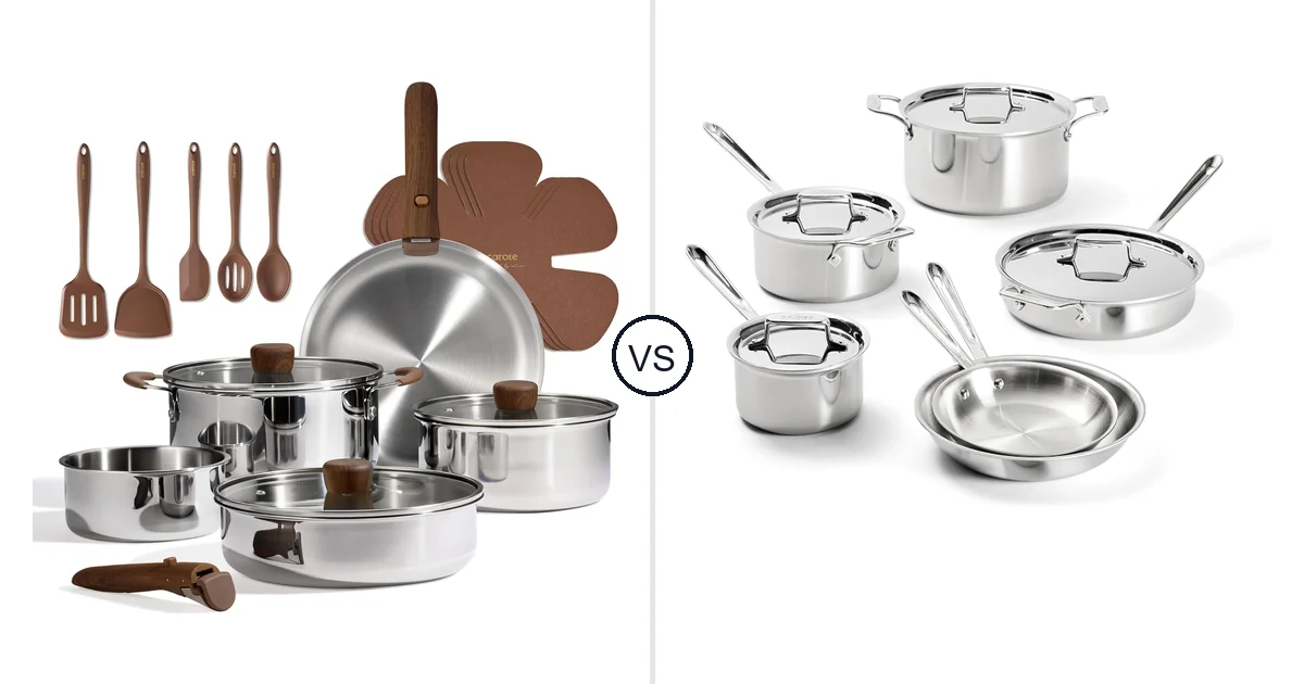 CAROTE 19 PCS vs All-Clad 10 Piece: Oven Comparison (Key Differences)