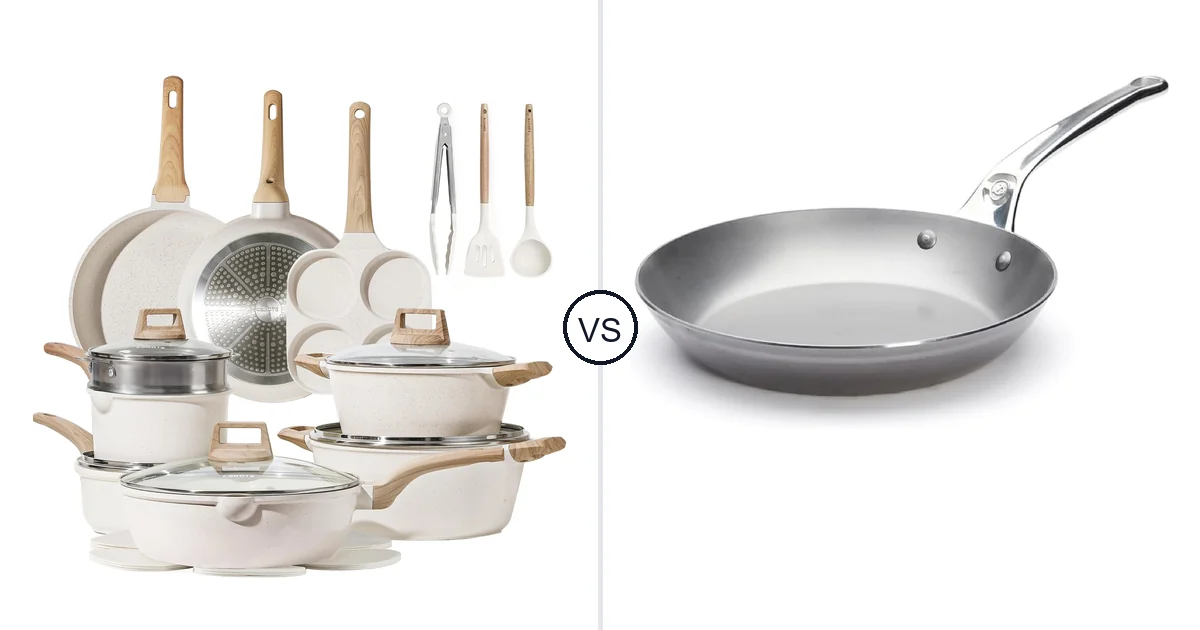 CAROTE 21 Piece vs De Buyer MINERAL B Pro: Which Should You Buy?