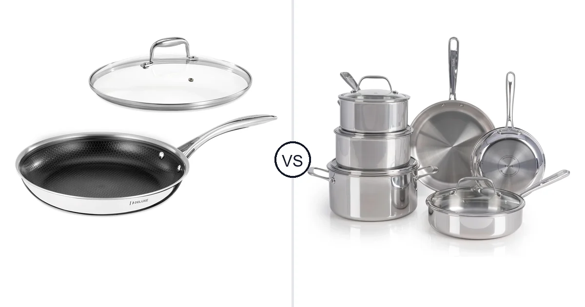 DELUXE Hybrid Ceramic vs T-Fal 10-Piece: Best Oven for Your Needs