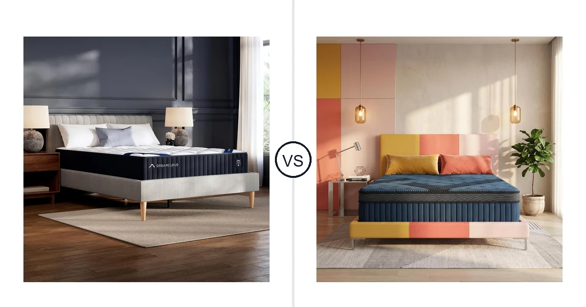 Comparison of DreamCloud Full and CorePillow HX505
