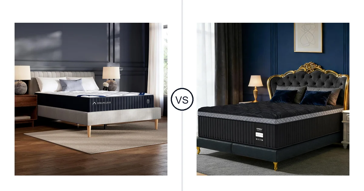 DreamCloud Queen vs Grbsy Queen: Mattress Comparison