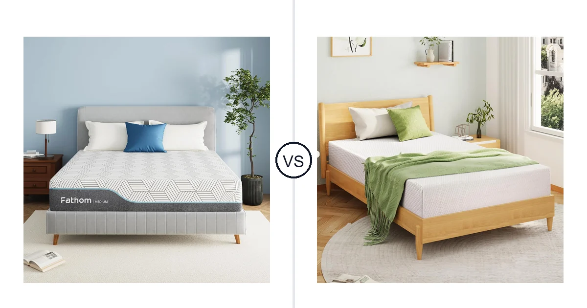 FATHOM Queen vs EGO HOME Full: Mattress Comparison (Key Differences)