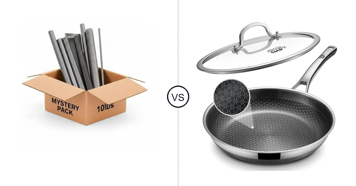 Fumete 10 Lb Carbon Steel vs Yonida Non Stick: Oven Comparison