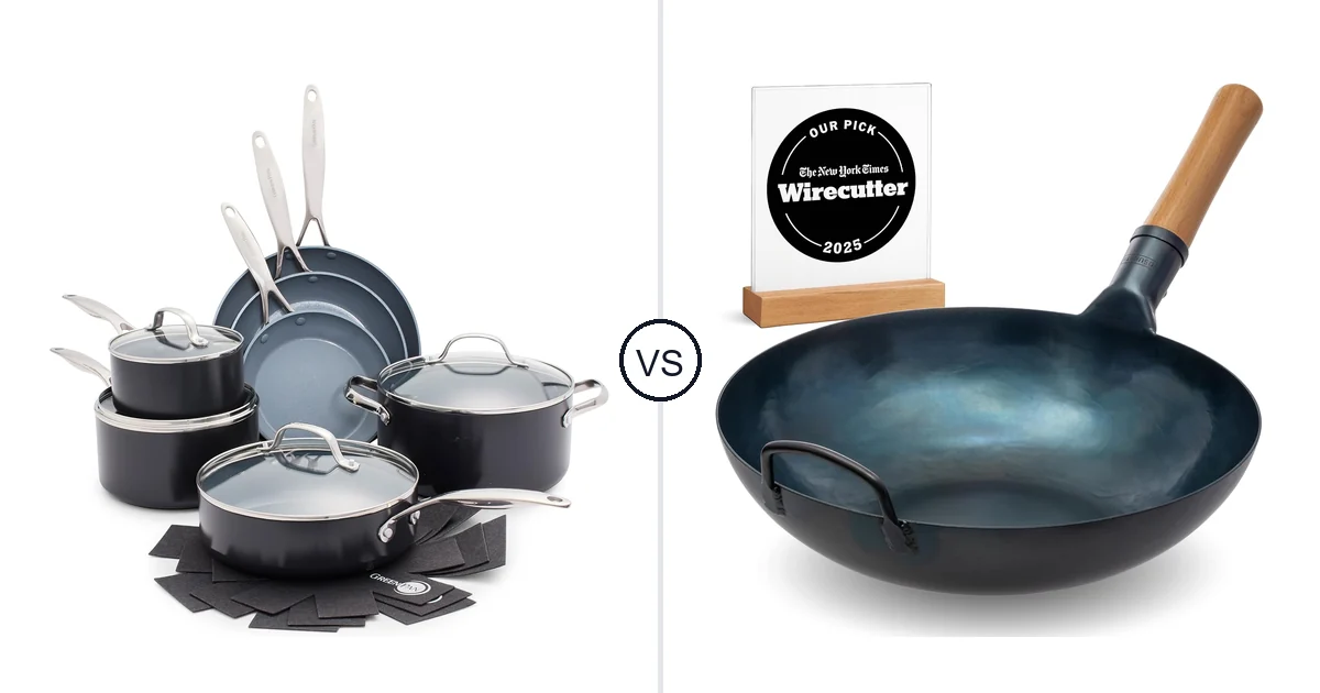 GreenPan Set vs YOSUKATA Wok: Best Oven Use?