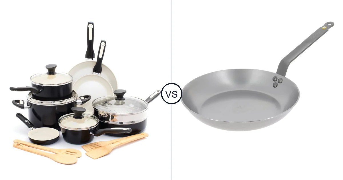 GreenPan Rio 16 Piece vs De Buyer MINERAL B Carbon: Best Dishwasher