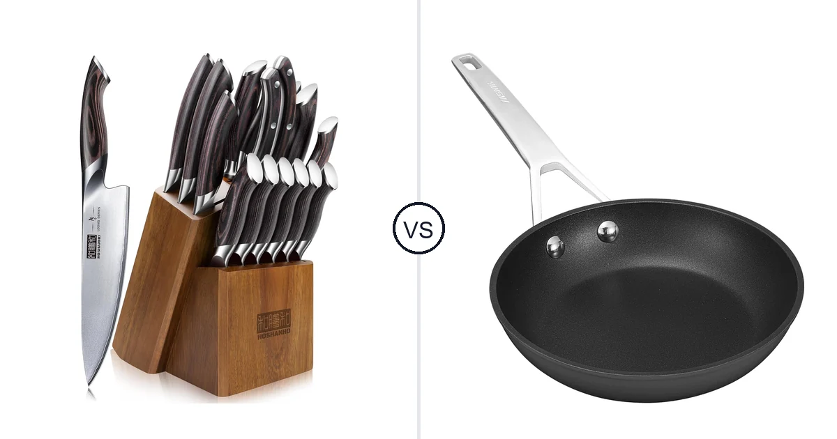 HOSHANHO 16-Piece vs MsMk 7 Inch Small Frying Pan: Key Differences