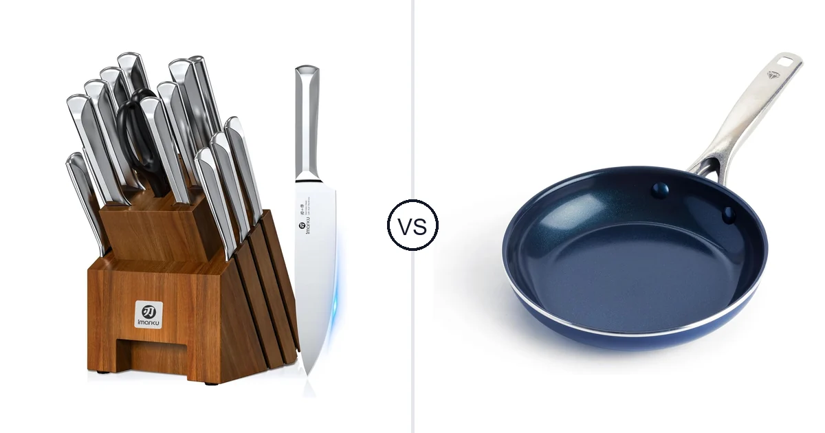 Imarku 16PCS vs Blue Diamond 8 Nonstick Oven: Which Should You Buy?