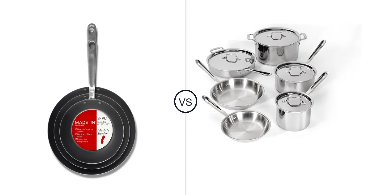 Made in Cookware | 3 Piece vs All-Clad 10 Piece Set: Best Oven to Buy?