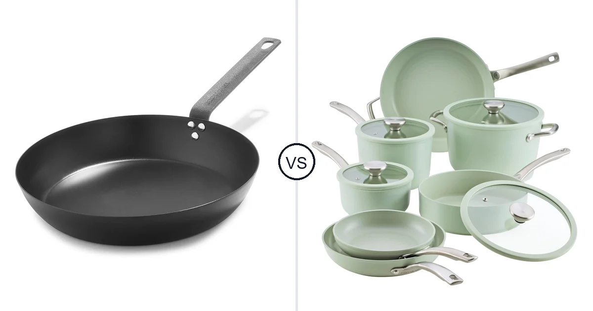 Merten & Storck Pre-Seasoned vs Circulon Cookware Set: Oven