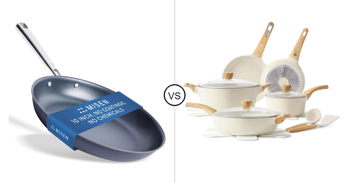 Misen Carbon Nonstick™ vs SENSARTE Large: Best Oven for Your Needs