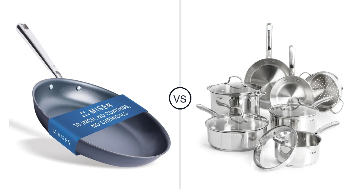 Misen Carbon Nonstick™ vs T-Fal 11-Piece: Best Oven for Your Needs