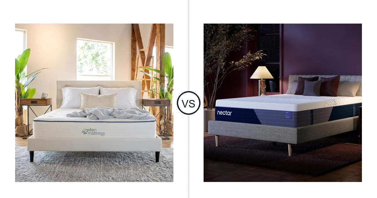 My Green Mattress Queen vs Nectar King: Mattress Comparison