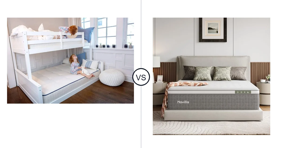 My Green Mattress Twin vs Novilla Queen: Mattress Comparison