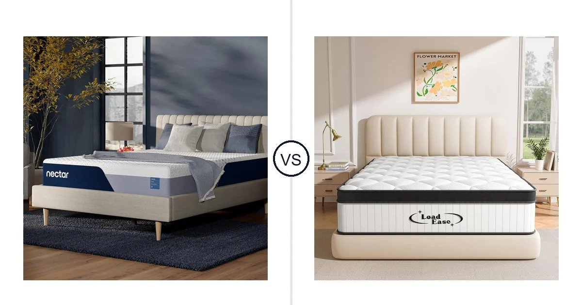 Nectar Queen vs LoadEase Queen: Mattress Comparison