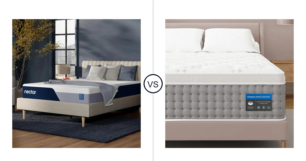Nectar Queen vs Sleepmax Queen: Mattress Comparison (Key Differences)