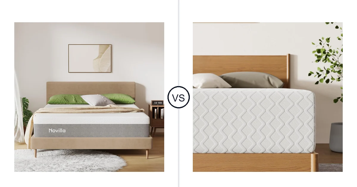 Novilla King (Small Box) vs Ashley Mattress: Best Choice?