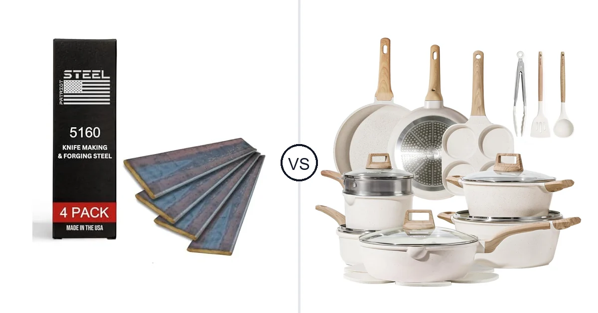 Patriot Steel 5160 vs CAROTE 21 Piece: Which Should You Buy?