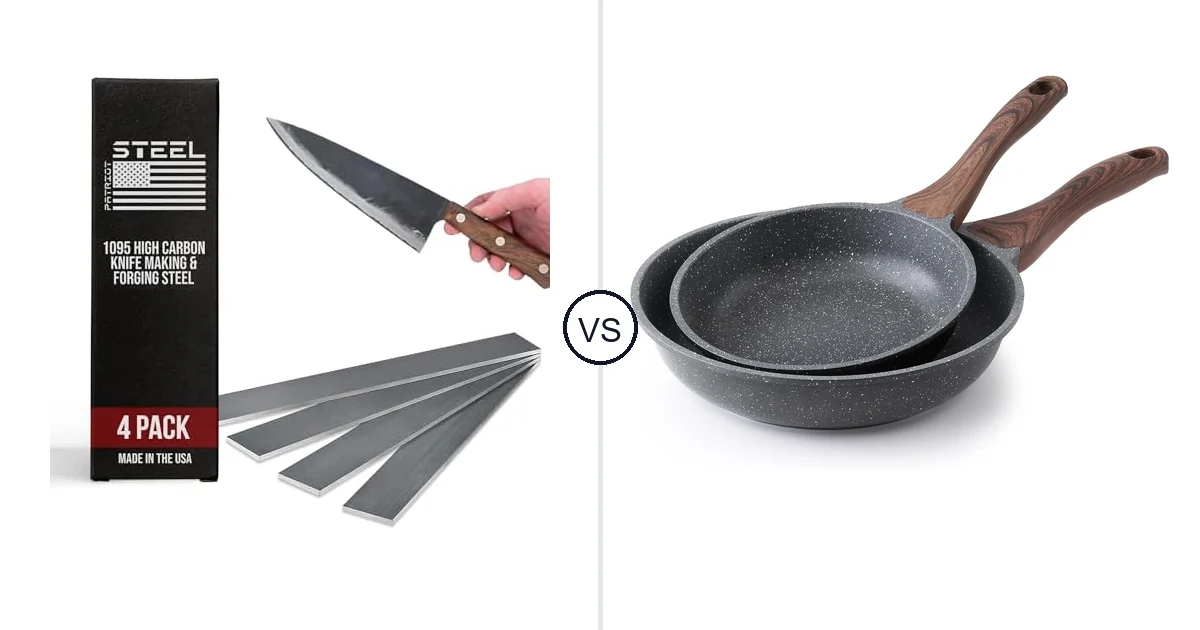 Patriot Steel Patriot Steel vs SENSARTE Nonstick Frying Pan: What