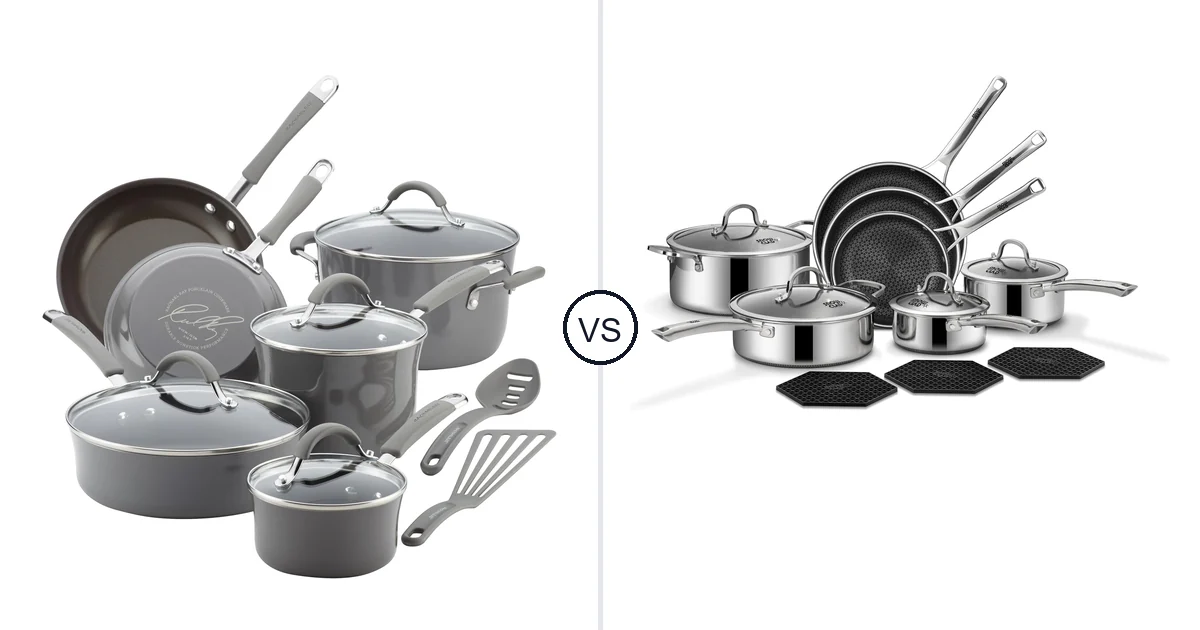 Rachael Ray 12 Piece vs SNOWCLAD 14pc: Best Cookware Set for Your