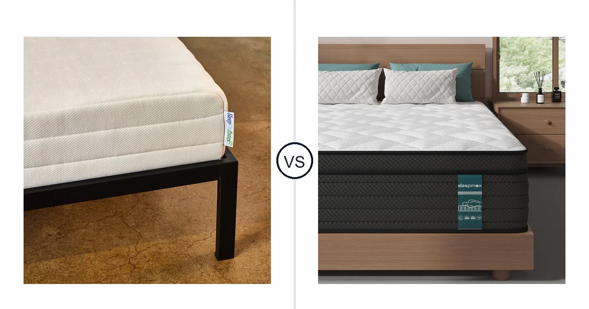 Sleep on Latex Queen vs Sleepmax King: Mattress Comparison