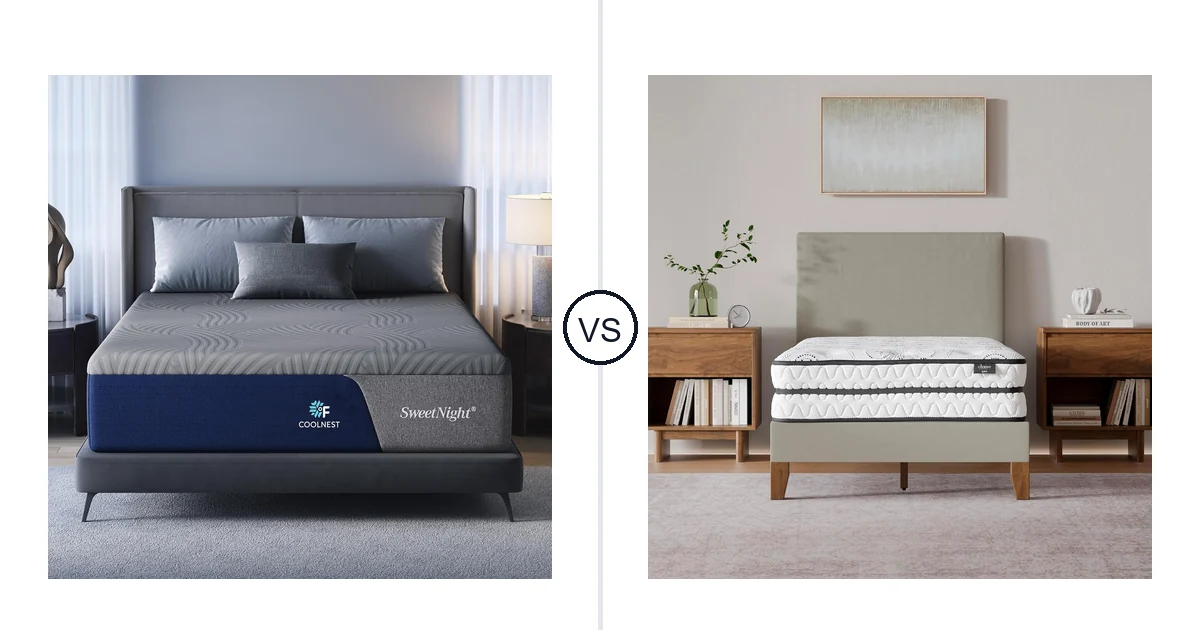 Sweetnight King vs Signature Design by Ashley: Best Mattress for