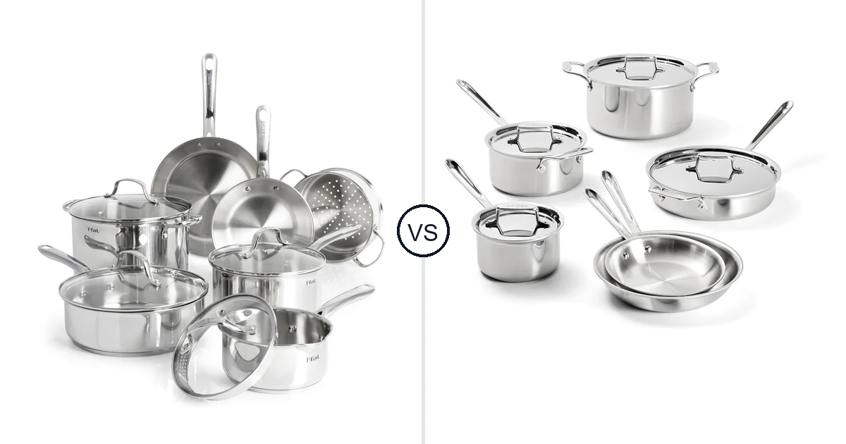 T-Fal 11-Piece vs All-Clad 10 Piece: Oven Comparison